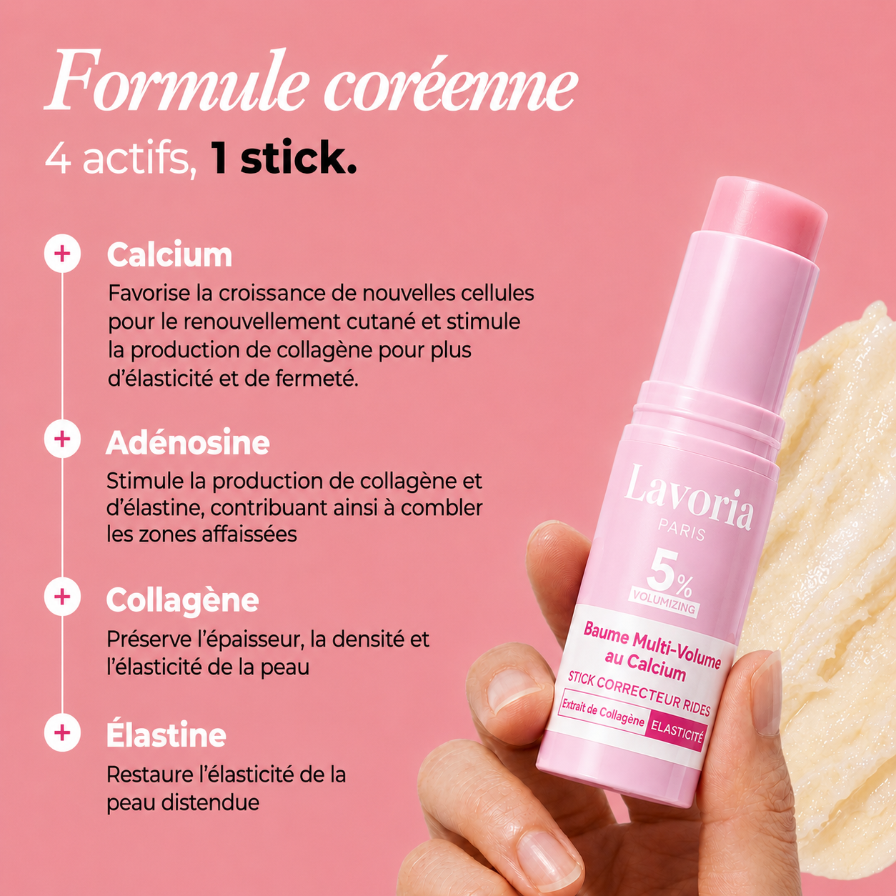 Baume Réparateur au Calcium | Peau reposée et rajeunie