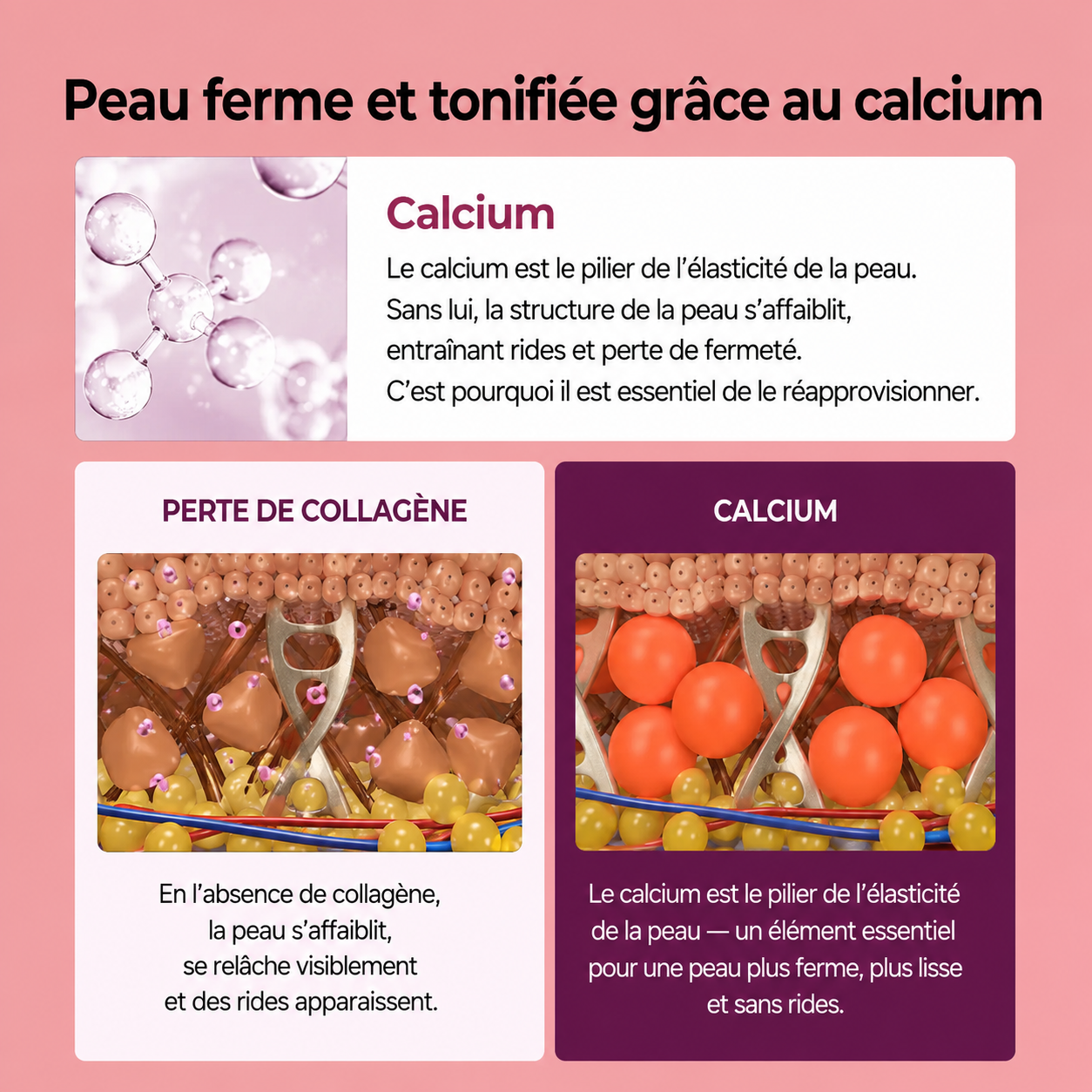 Baume Réparateur au Calcium | Peau reposée et rajeunie